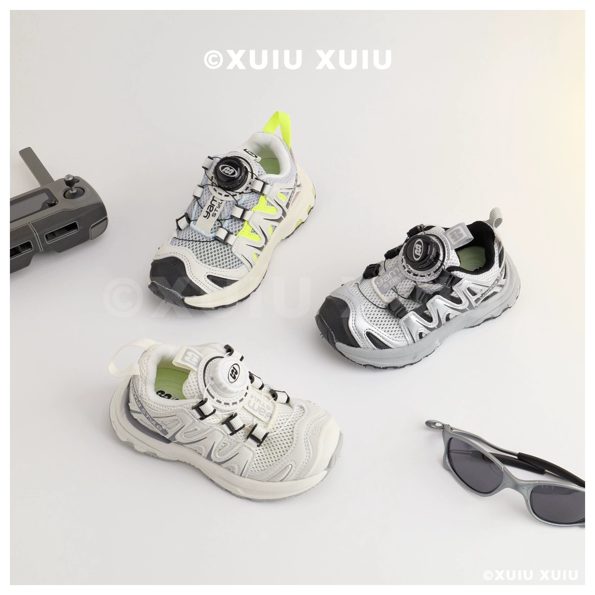 XSHX Mountain Outdoor Kinder-Sneaker, atmungsaktives Mesh für Jungen und Mädchen, Frühling/Sommer · MOHE China shoe factory