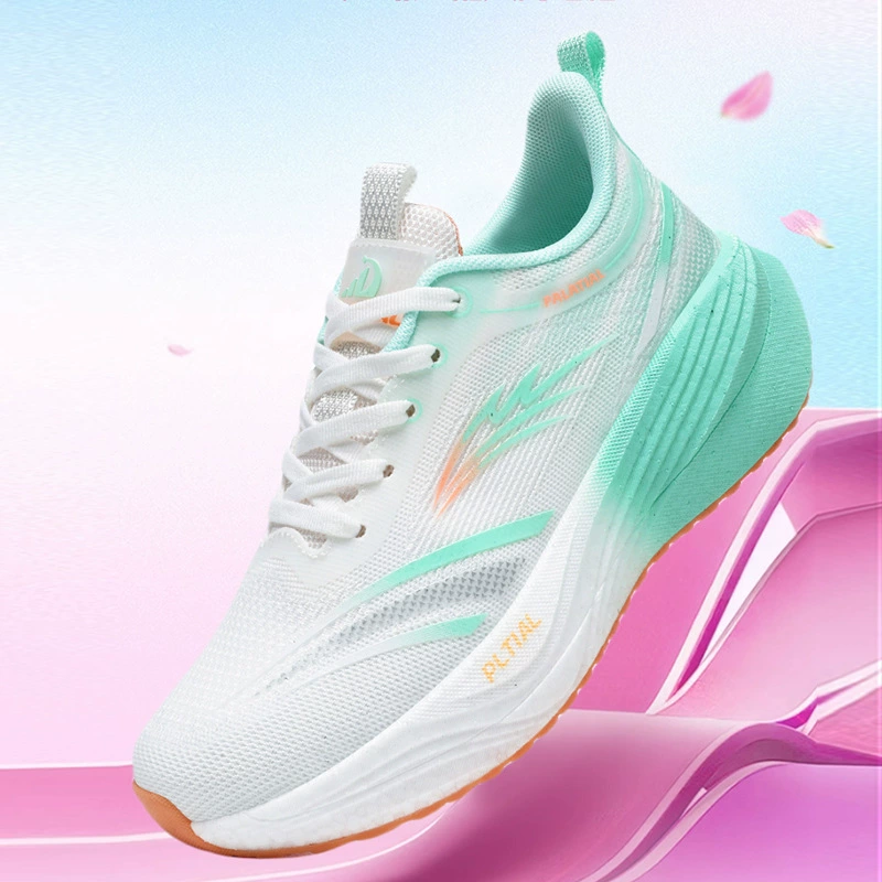 Damen Profi Laufschuhe leicht gedämpft atmungsaktiv für Prüfung