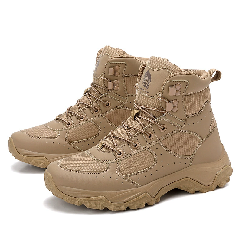 Zapatos de Senderismo Nuevos para Hombre, Botas de Entrenamiento al Aire Libre, Escalada, Ultra-Ligeros, Malla Transpirable, Negro