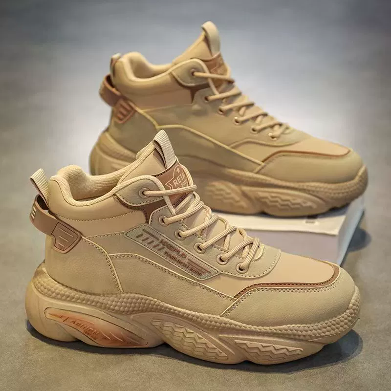 Botas Martin para Hombre 2026 Primavera Nueva, Retro Británico, para Exterior, Resistentes al Desgaste, Seguridad de Trabajo, Caña Alta, Deportivas
