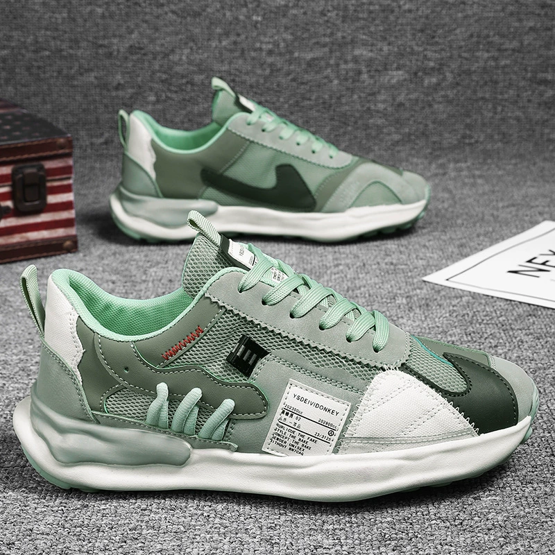 Hiver 2026 Nouvelles Chaussures Respirantes en Mesh pour Homme Casual Running Tendance · MOHE China shoe factory