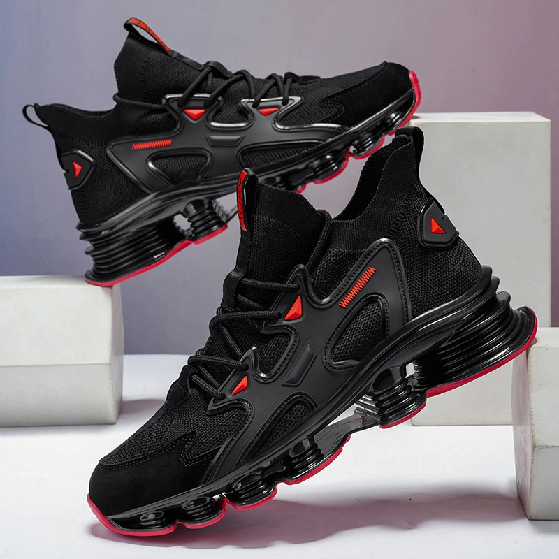 Sapatos Blade Mesh Respiráveis Tamanho Grande Corrida de Verão para Homem - Comércio Externo