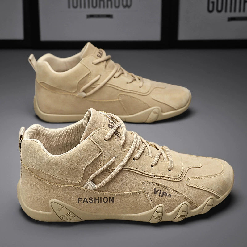 Zapatos de seguridad de trabajo de cuero para hombre Otoño Invierno Impermeables Antideslizantes Resistentes al desgaste Forro de algodón
