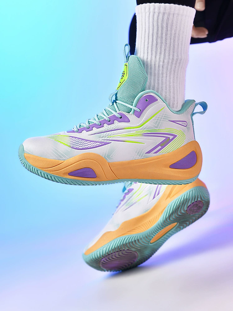 Men's Basketball Shoes Fall Racing Anti-Slip Wear-Resistant for Middle School Students