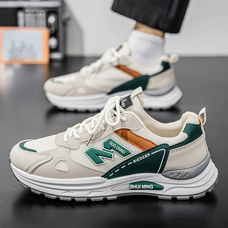 Zapatillas Deportivas de Malla Transpirable para Hombre Verano, Casuales, Suela Suave, Antideslizantes, Estilo Dad