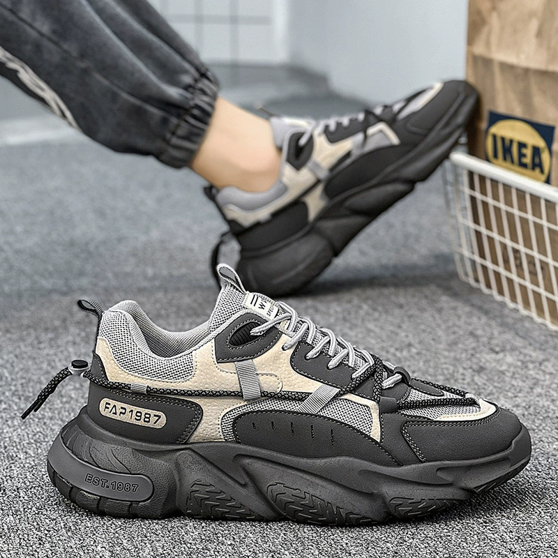 2026 شتاء جديد رجالي وطني عصري جري كاجوال جيد التهوية يزيد الطول داد · MOHE China shoe factory