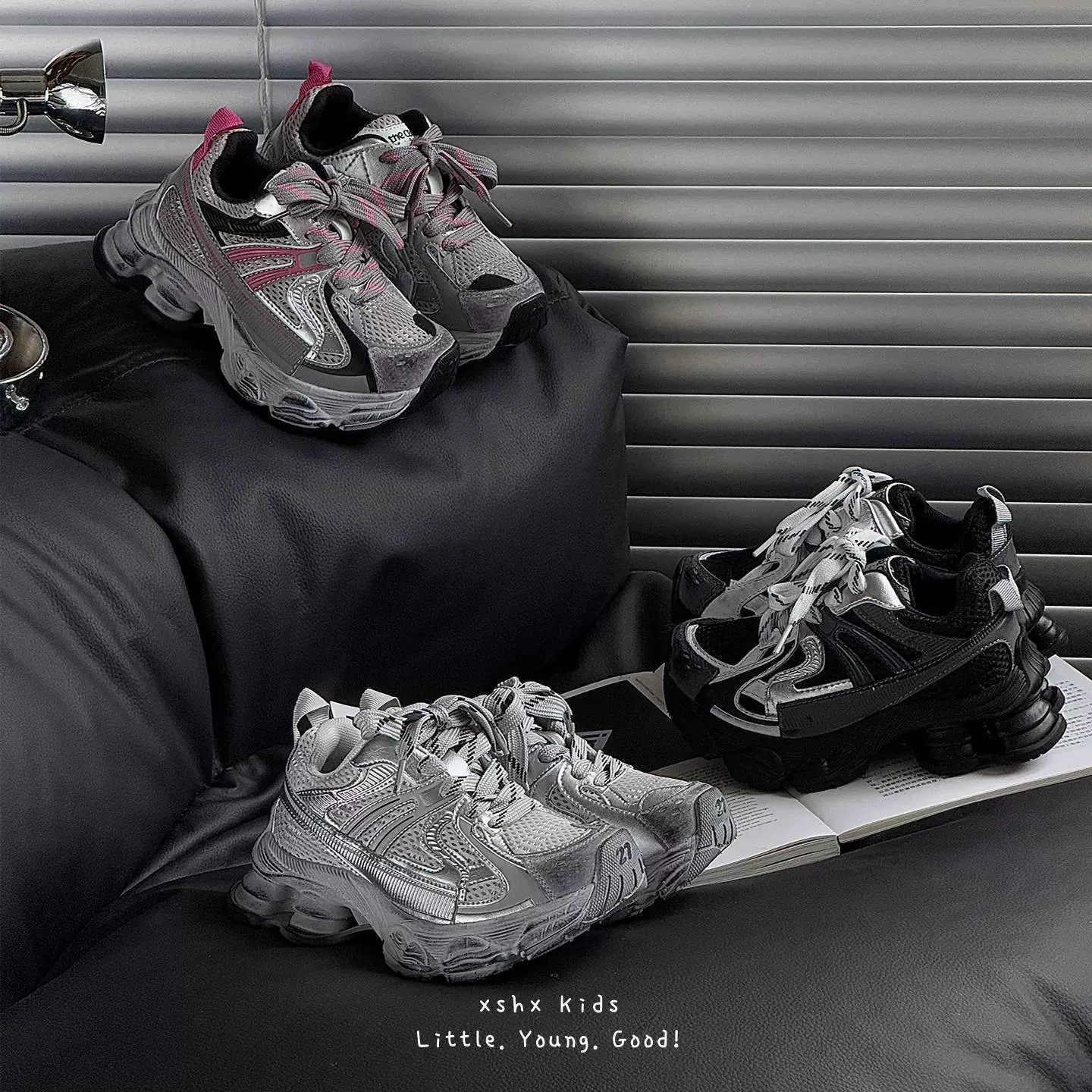 XSHX dad shoes fonctionnels lourds sales tendance automne hiver nouveau unisexe printemps scratch design
