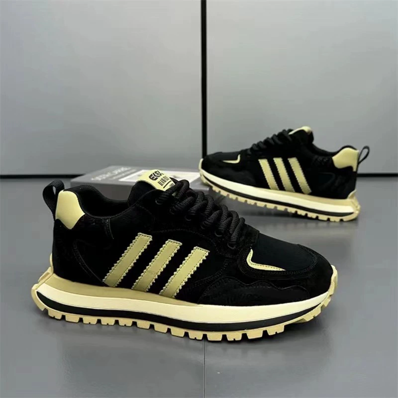 Spring Autumn Dad Shoes Breathable Casual Sports Shoes Men Trendy Agassi Sneakers