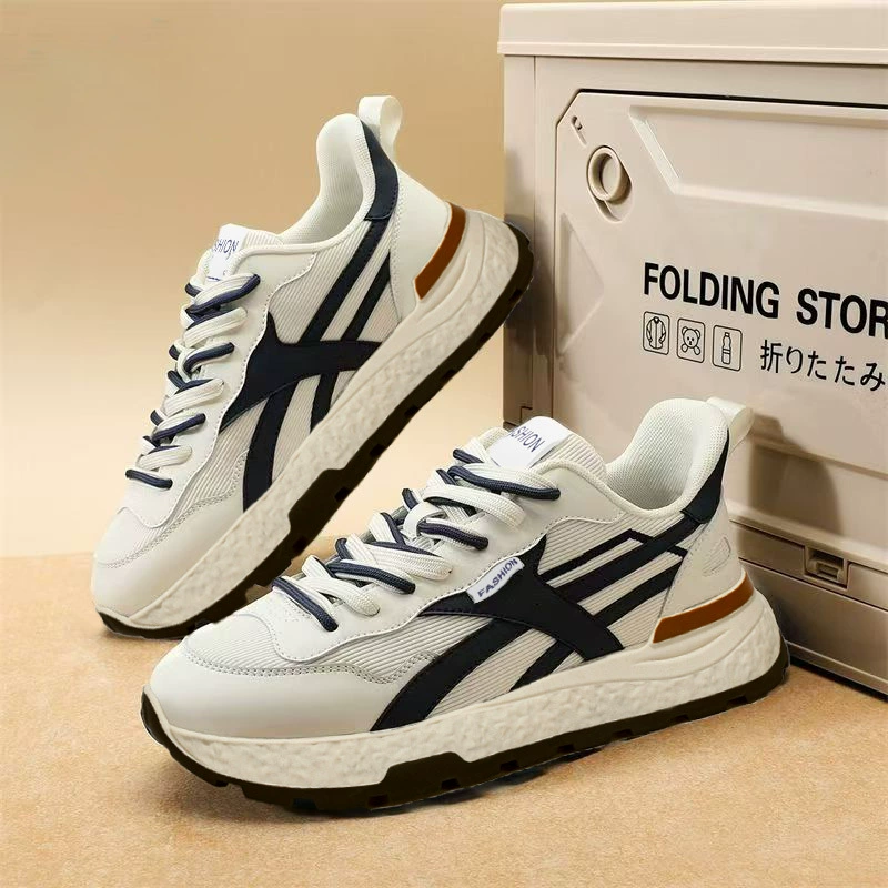 Herren Frühlings-2026 Leichte, weiche Sohle Freizeitschuhe, stoßdämpfend, Studenten-Sneaker, Modell 2045 · MOHE China shoe factory