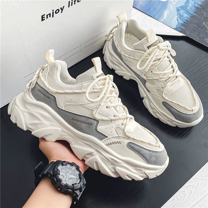 Tênis Dad em Mesh Respirável Sola Grossa Novo Inverno 2026 para Adolescentes · MOHE China shoe factory