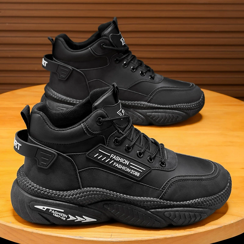 Botas Martin para Hombre 2026 Primavera Nueva, Retro Británico, para Exterior, Resistentes al Desgaste, Seguridad de Trabajo, Caña Alta, Deportivas