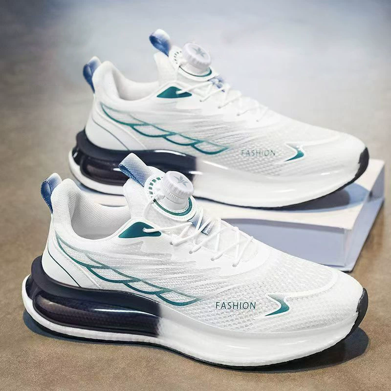 Tênis Masculino Running Mesh Respirável Primavera 2026 Casual com Amortecimento para Adolescente · MOHE China shoe factory