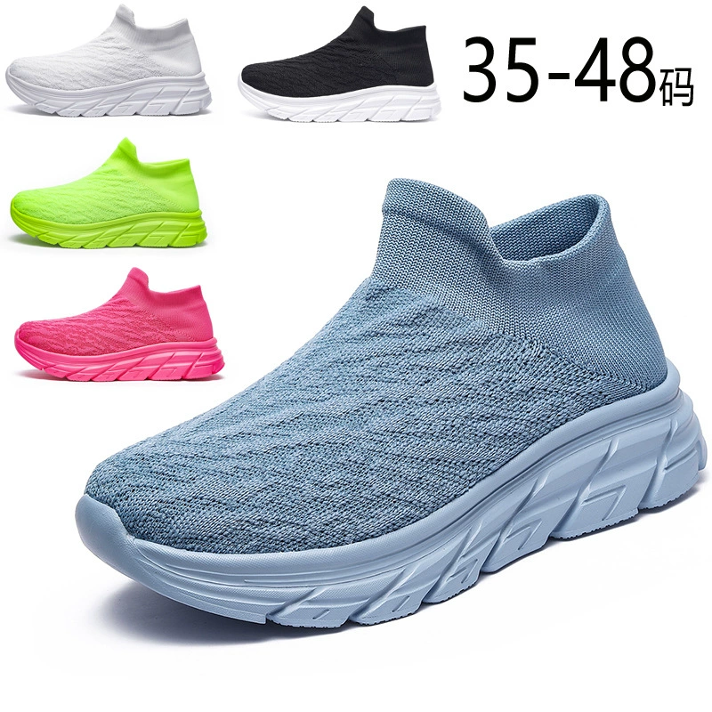 حذاء جورب جديد 2025 رجالي نسائي صيفي بدون رباط خفيف الوزن كاجوال زوجي · MOHE China shoe factory