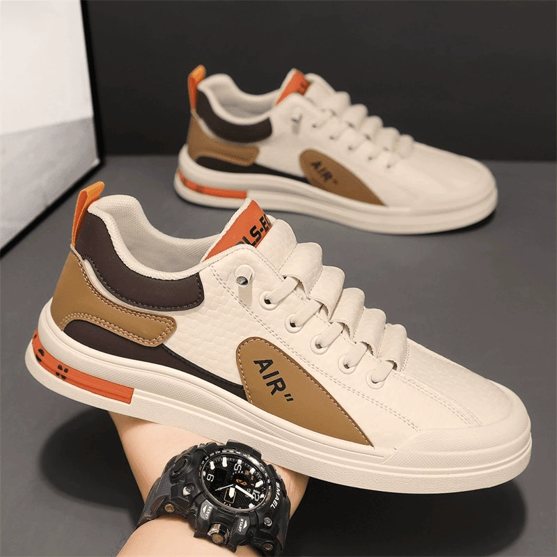 Herren Slip-On lässige weiße Sneaker für Arbeit, Frühling/Herbst 2026 Neu