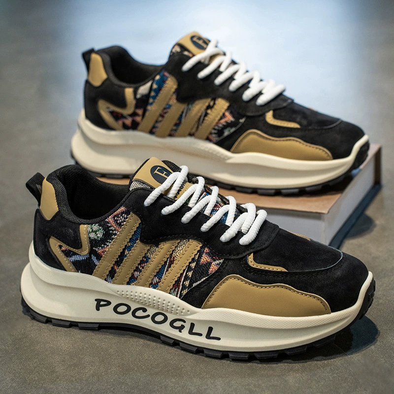 Sneakers décontractées de course respirantes pour homme, hiver 2026, chaussures papa antidérapantes à semelle souple pour jeunes · MOHE China shoe factory