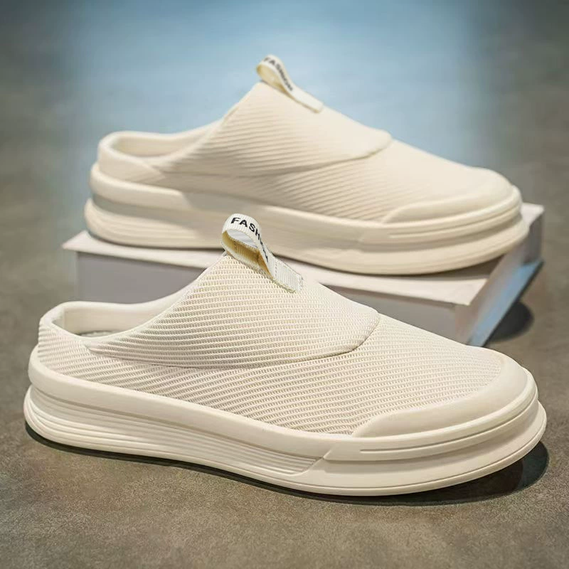 Mules transpirables para hombre verano, chanclas de oficina, sandalias deportivas · MOHE China shoe factory