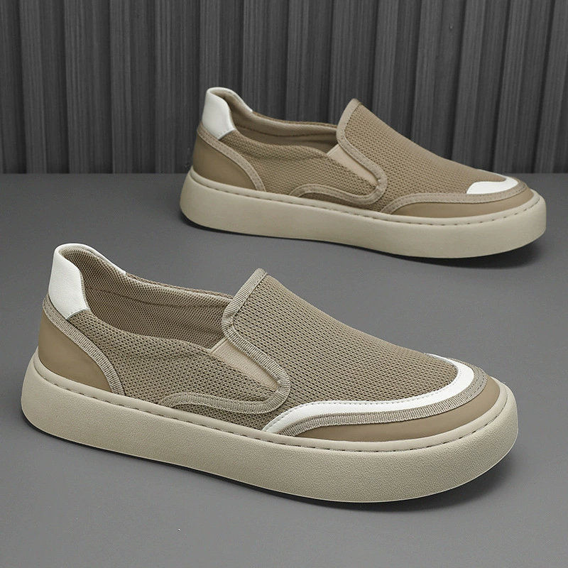 Zapatos de Malla para Hombre, Antiolor, Deportivos, Casuales, Estilo Chino, Talla EU