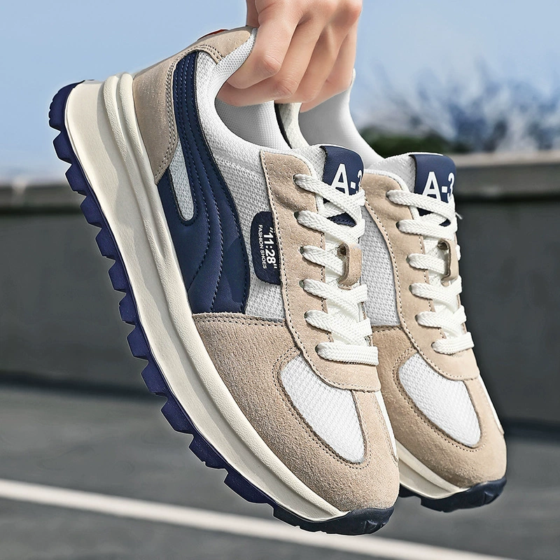 Tênis Onitsuka Tiger de Solado Grosso para Homem, Verão, Tênis Esportivos Casuais de Malha Elástica