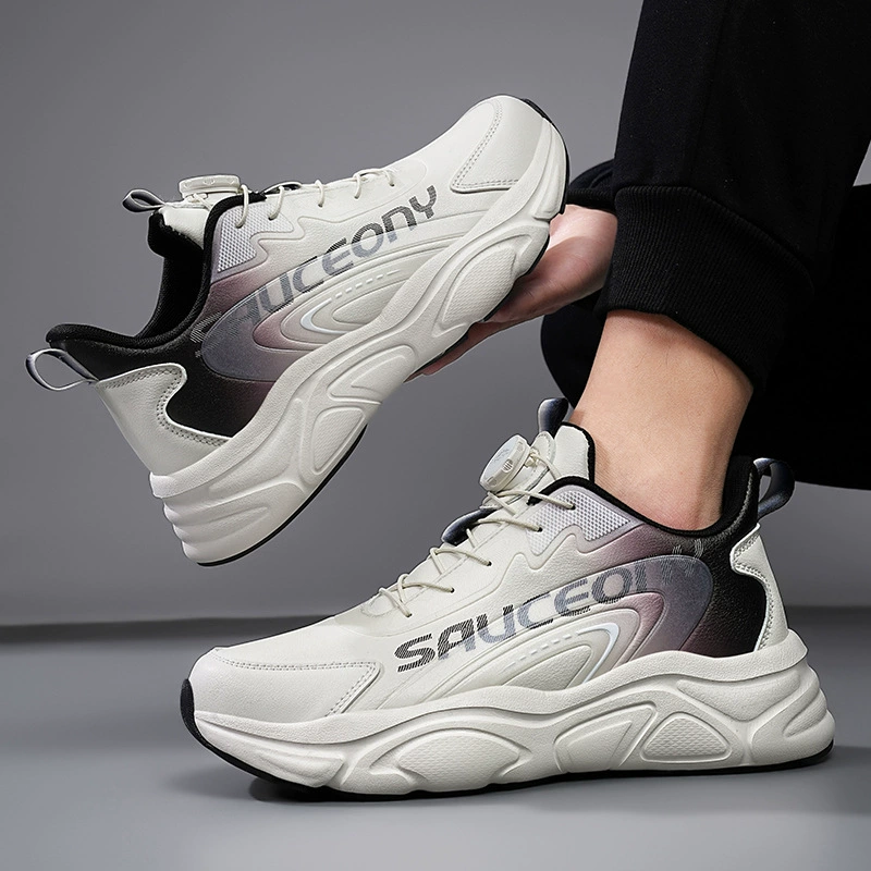 Zapatos de Cuero Impermeables para Hombre Verano, Running Casual, Estudiante, Viaje, Blancos, Zapatos de Papá, Amazon