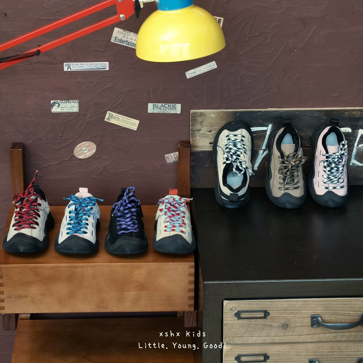 XSHX Outdoor Baby-Krabbelschuhe, weiche Sohle für Jungen und Mädchen, Frühling/Herbst · MOHE China shoe factory