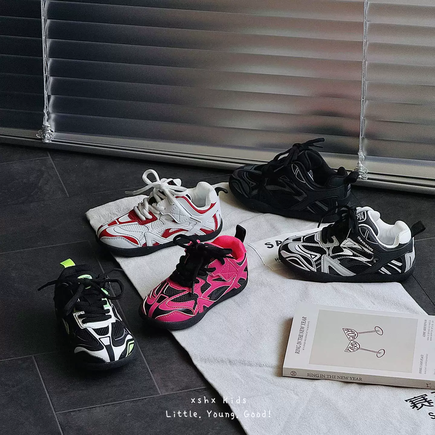 XSHX baskets dad rétro lourdes Paris, semelle fine fonctionnelle unisexe automne nouveau scratch cool