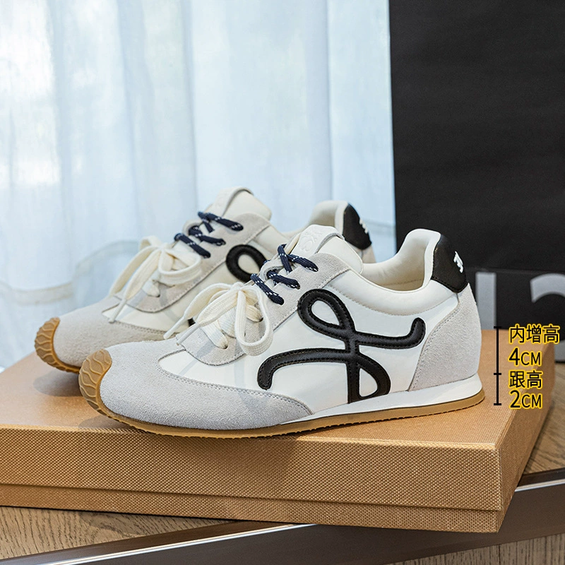 Chunky Thick Sole Casual Shoes for Women 2026 New, Trendy Lace-up German Trainers, Ugly Cute Style