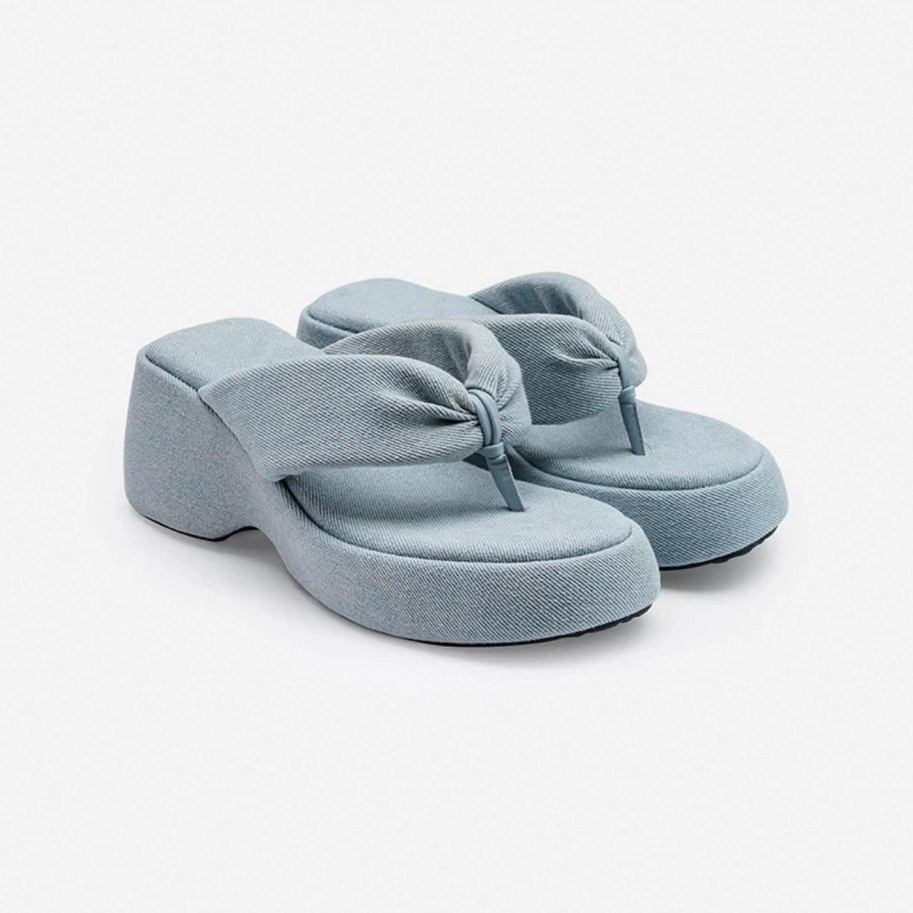 Verano Nuevas Chanclas Casuales de Suela Gruesa 2025 Aumento de Altura Sandalias de Playa