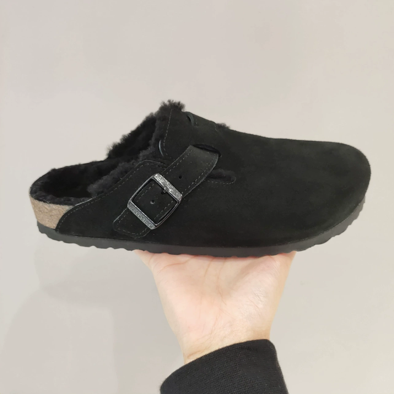 Nuevos Zapatos Birkenstock Forro Polar Cálidos Mujer Otoño Invierno Peludos Casual Exterior Zapatos Algodón