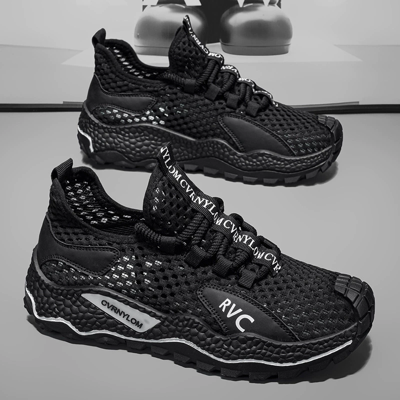 Herren 2026 Sommer Dünn Atmungsaktiv Mesh Schuhe Casual Laufen Leicht Sneakers