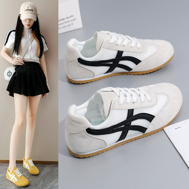 Zapatillas German Trainer para mujer 2026 verano, malla fina transpirable, zapatos deportivos casuales