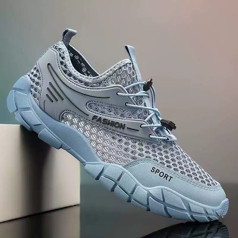 Hiver nouvelles sandales ajourées respirantes, chaussures décontractées en mesh pour adolescents · MOHE China shoe factory