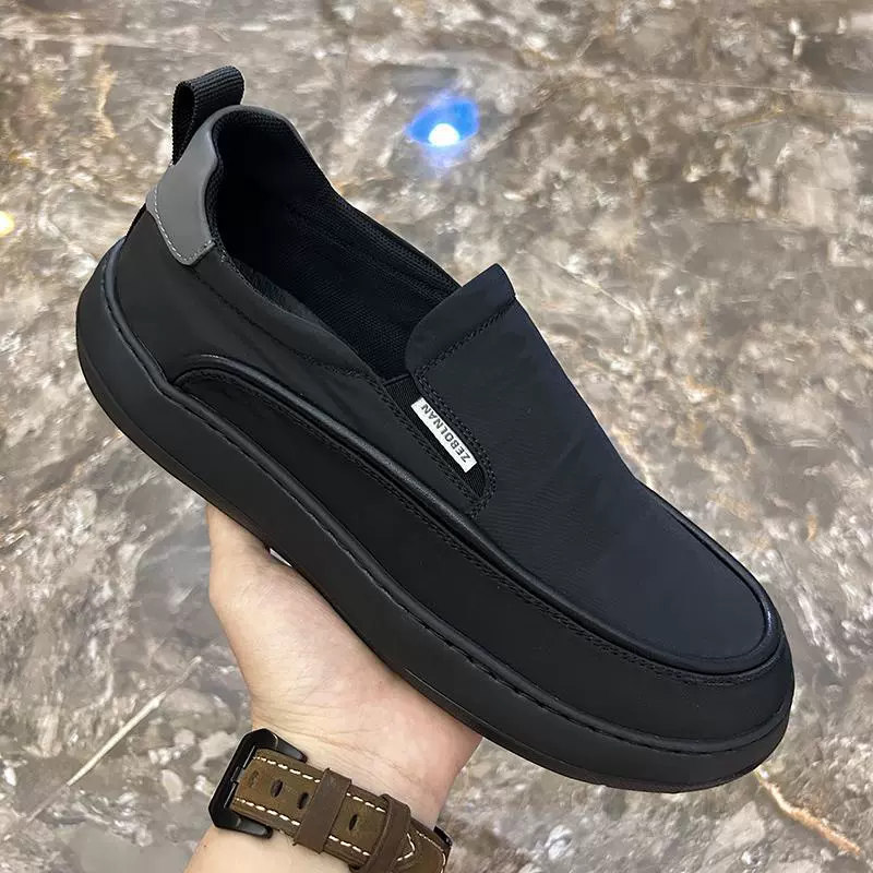 Chaussures en tissu respirantes été homme, slip-on 2026, légères, décontractées