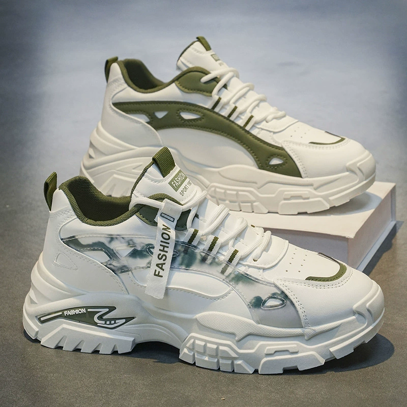 Echtleder Frühjahr 2026 Studenten Mode atmungsaktive Dad-Schuhe Casual-Leder-Arbeitsschuhe · MOHE China shoe factory
