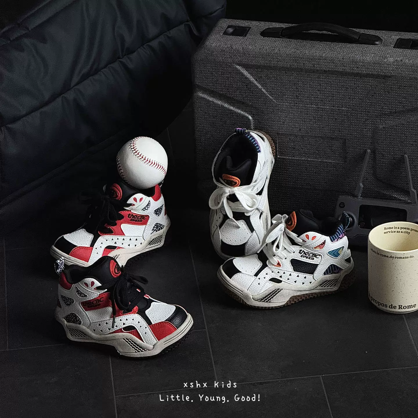 XSHX chaussures de sport américaines rétro montantes basketball unisexe design ethnique scratch lourd sale automne hiver