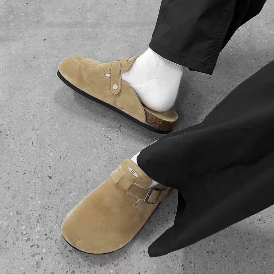 2025 Frühling/Sommer lässige Clogs für Damen, faule Slip-On-Mules