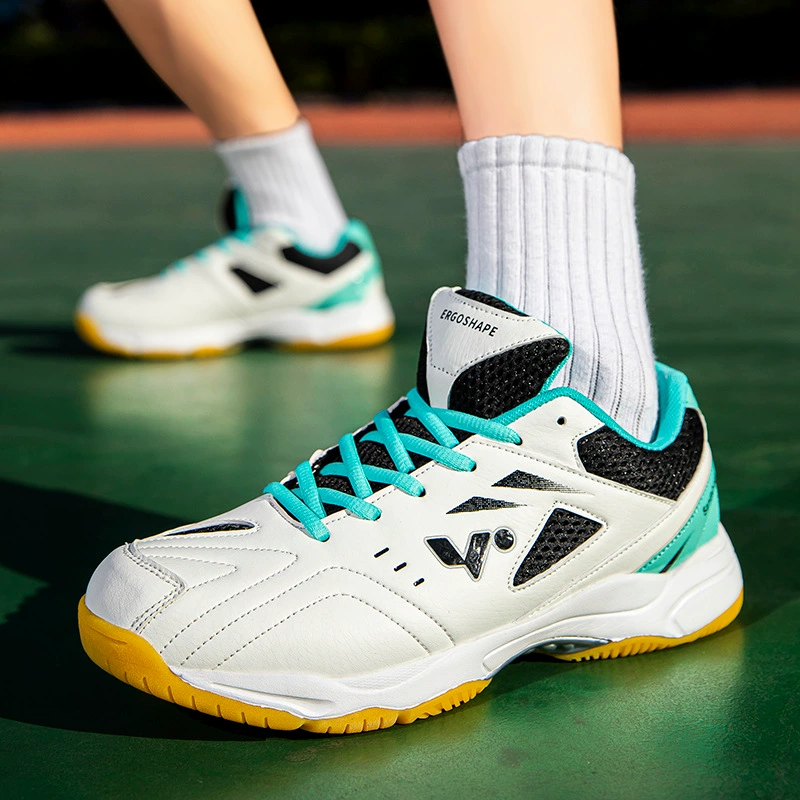Jeunes Hommes Antidérapants Résistants à l'Usure Chaussures de Badminton Couple Tennis Tennis de Table Confortables Hommes Femmes Sport