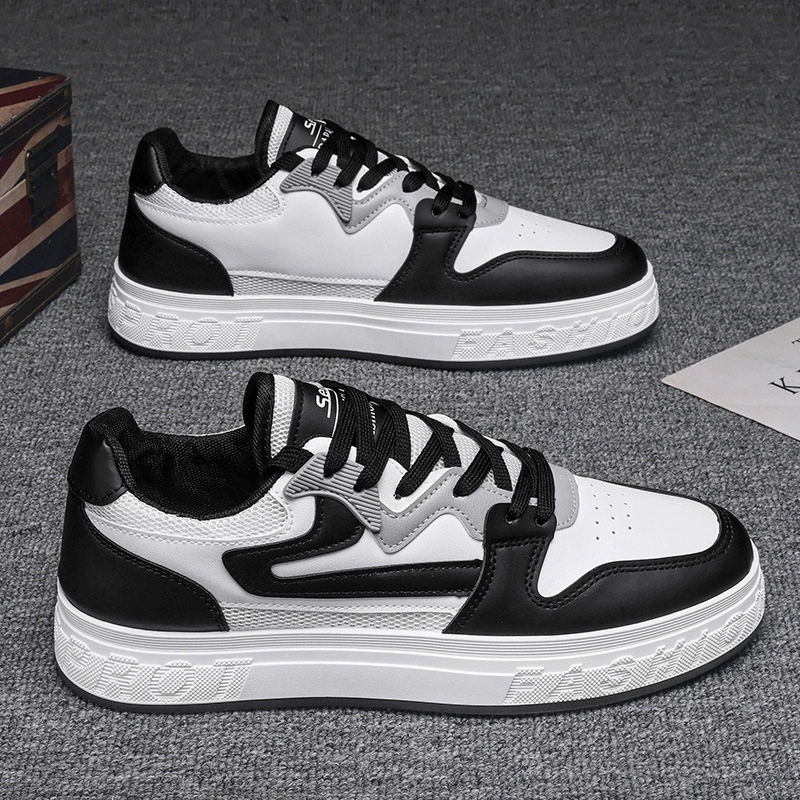 Chaussures Blanches Respirantes en Mesh pour Homme Hiver Cuir Sneakers · MOHE China shoe factory