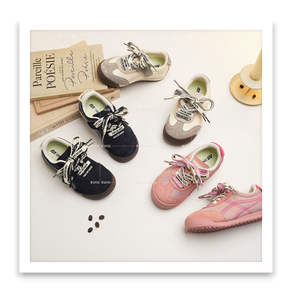 XSHX Kinder Casual Board Schuhe, Unisex, Frühling Sommer, Klett, Retro, Wenzhou Schuhe · MOHE China shoe factory