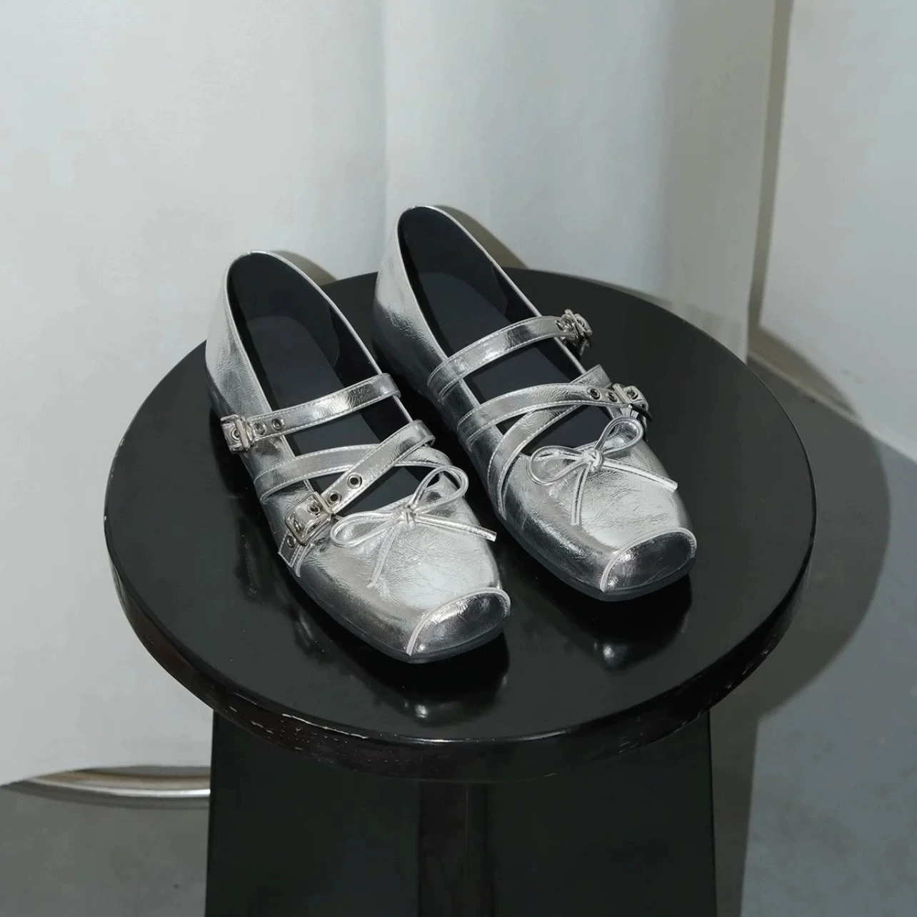 Zapatos Mary Jane personalizados mujer estilo coreano plano venta al por mayor de fábrica