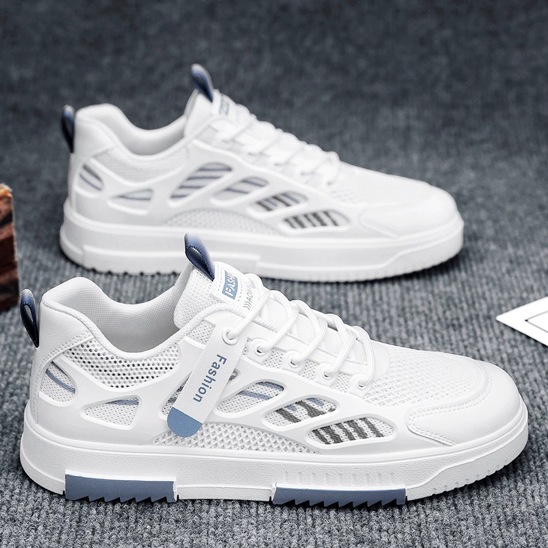 Sneakers casual mesh respirants semelle souple légers board shoes · MOHE China shoe factory