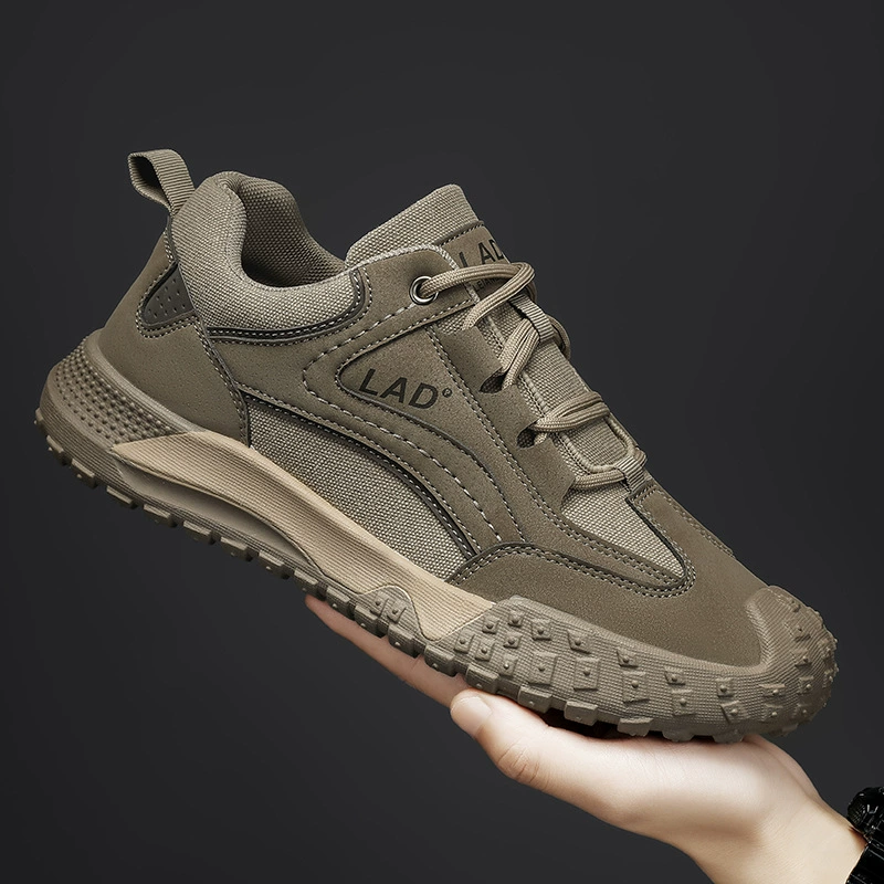 Zapatos de Seguridad para Hombre 2026 Cómodos Versátiles Malla Zapatos Casuales Primavera Antideslizante Resistente al Desgaste Zapatos de Trabajo