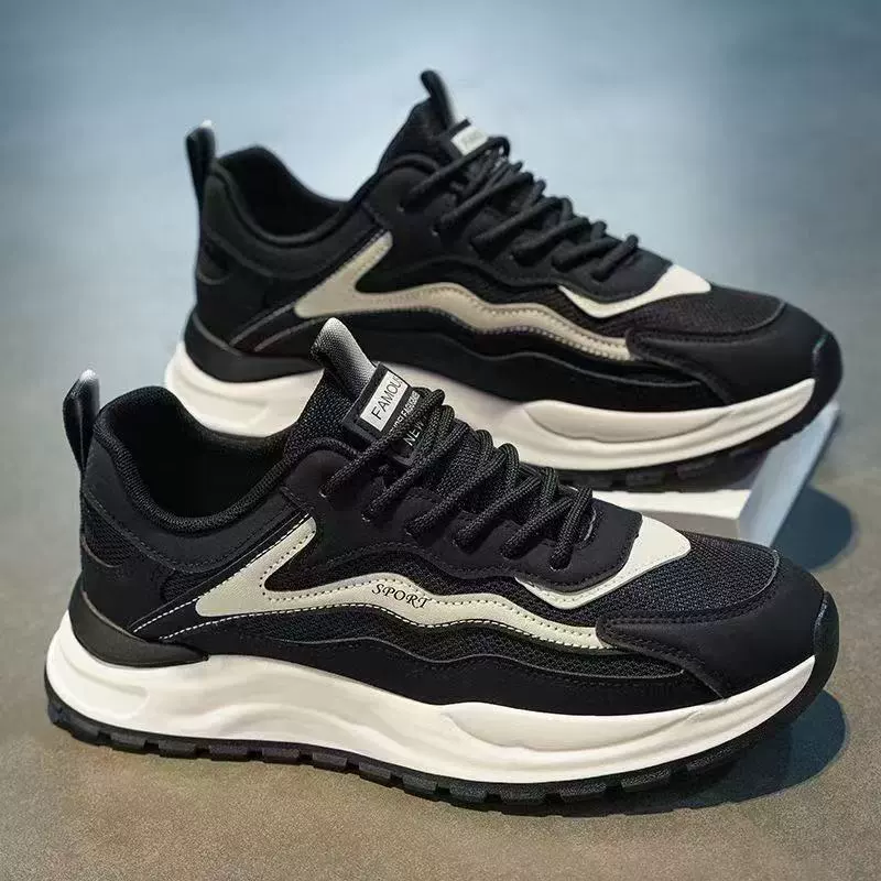 Chaussures décontractées extérieur printemps pour homme, semelle épaisse résistante à l'usure, sport tendance unique老爹 · MOHE China shoe factory