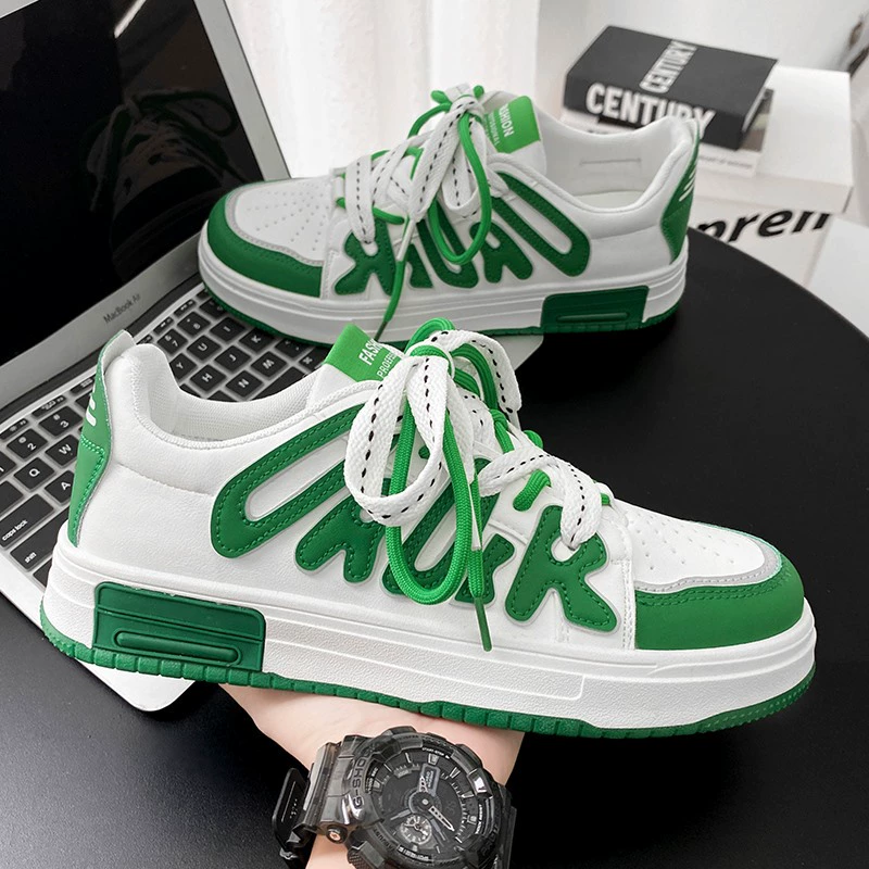 حذاء رجالي كاجوال لوح ربيع 2026 نعل سميك زيادة طول سنيكرز شبابي · MOHE China shoe factory