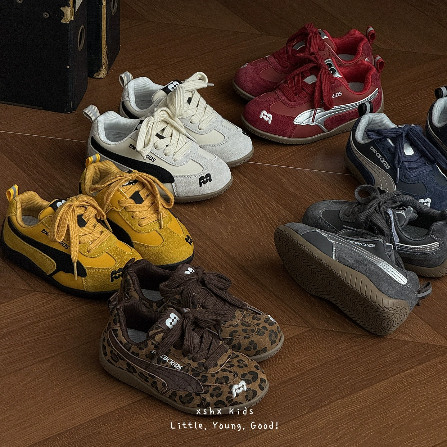 XSHX chaussures style course équation automne unisexe scratch rétro semelle caoutchouc fonctionnelle semelle fine décontracté sport
