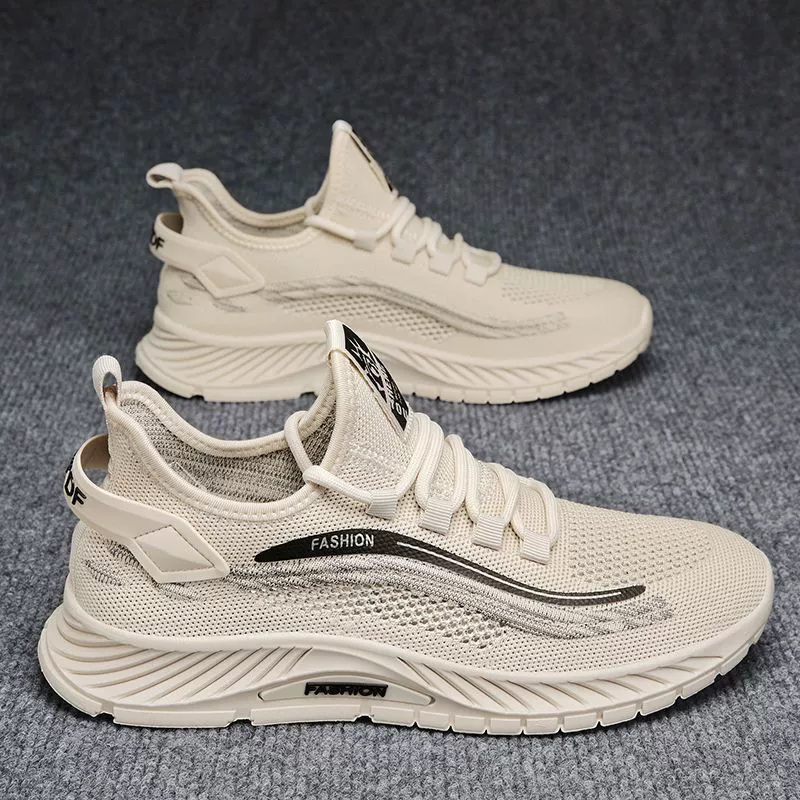 2026 Hiver Nouvelles Chaussures Homme Tricotées Respirantes Antidérapantes Semelle Souple Casual · MOHE China shoe factory