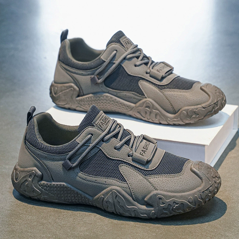 Zapatos de Seguridad de Trabajo Transpirables de Malla Verano Hombre Antideslizantes Senderismo Exterior Modelo 2048