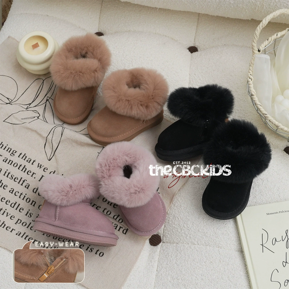 XSHX Bottes de neige en cuir véritable Puffyism bébé garçons filles hiver semelle fonction épaisse 249027 · MOHE China shoe factory