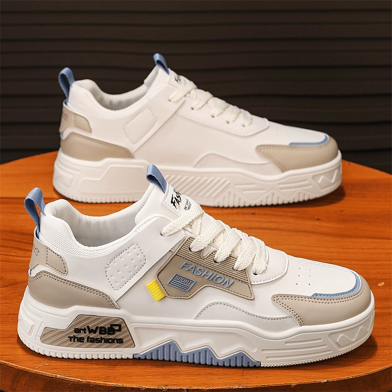 Zapatos Deportivos para Hombre, Diseño Único, Casuales, Suela Plana, Talla EU