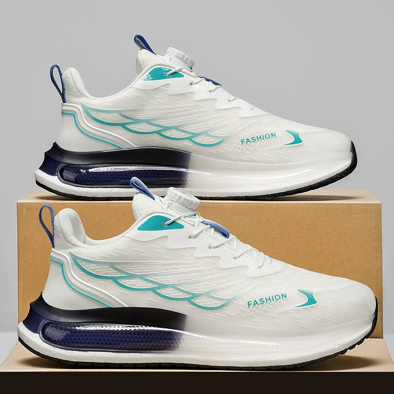 Tênis Masculino Running Mesh Respirável Primavera 2026 Casual com Amortecimento para Adolescente · MOHE China shoe factory