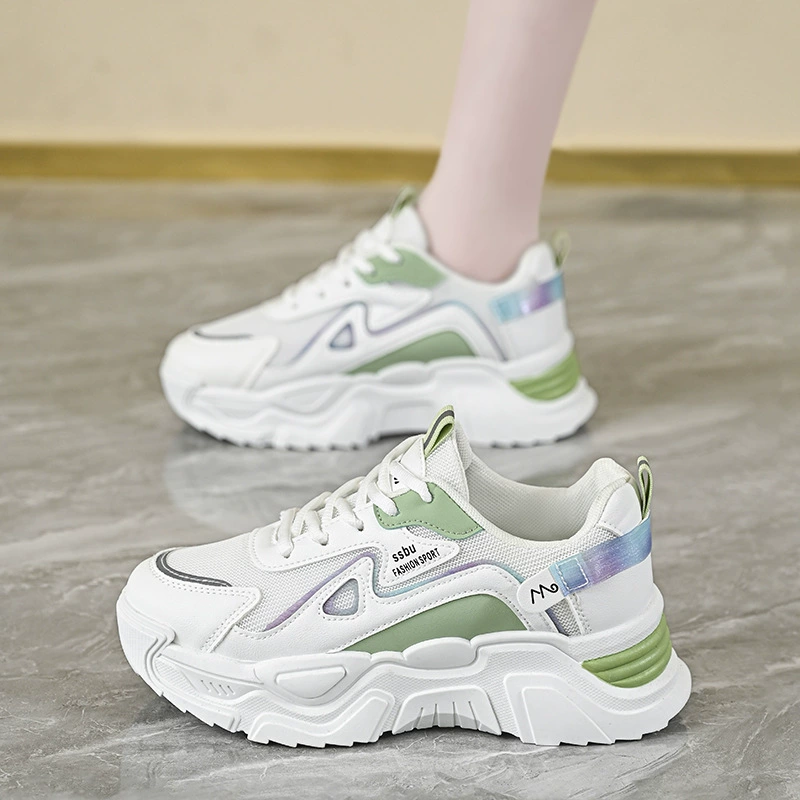Chaussures Dad femme printemps 2025, sneakers décontractées respirantes style coréen K802